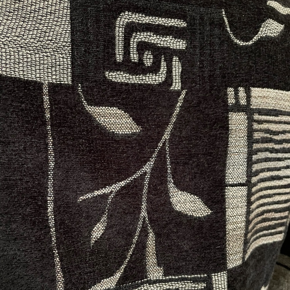 Dress Barn Jacquard Patchwork Zip Front Jacket - image 8